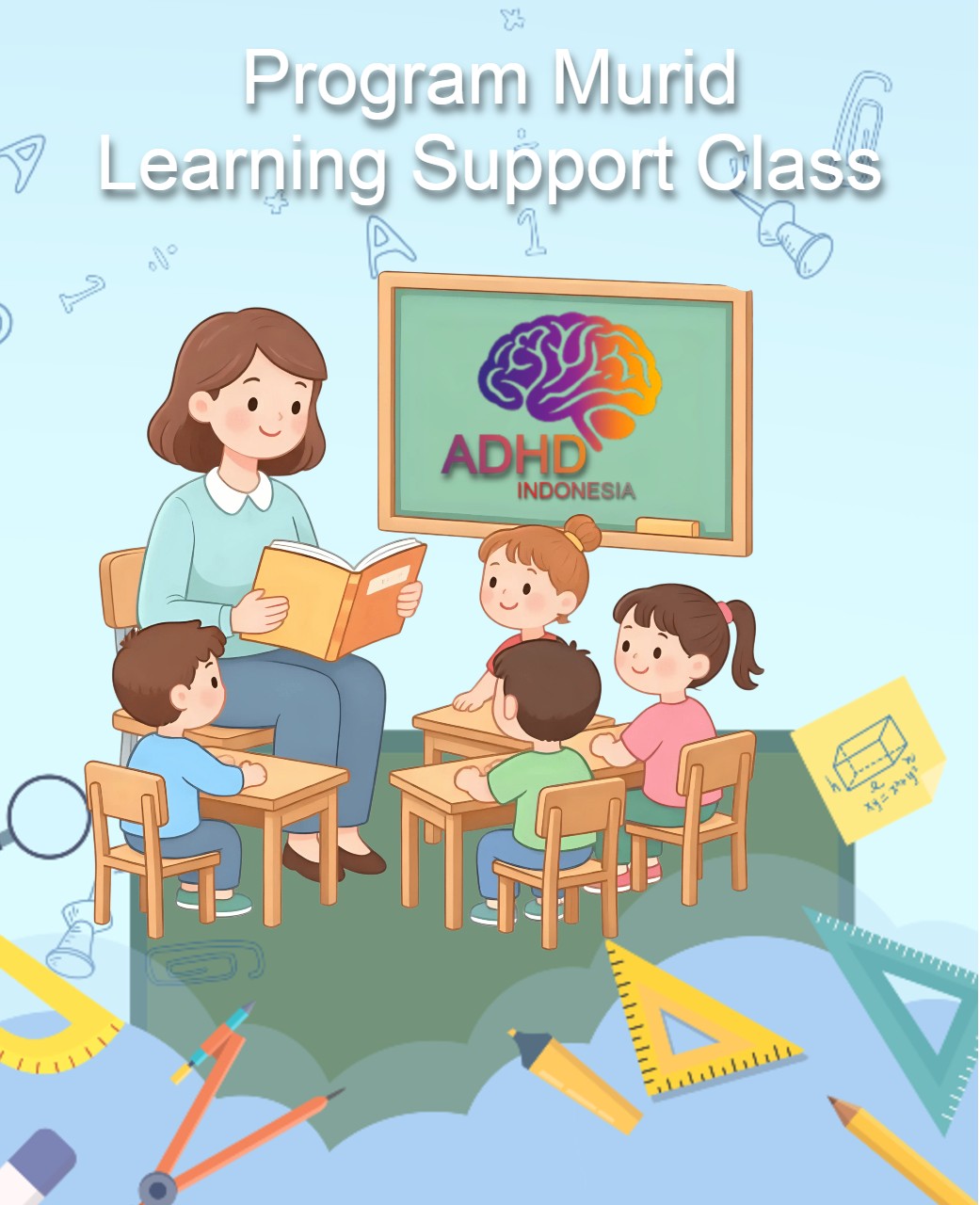 Program ADHD Indonesia Kabupaten Solok Selatan Kelas Pendampingan Belajar (Learning Support Class)