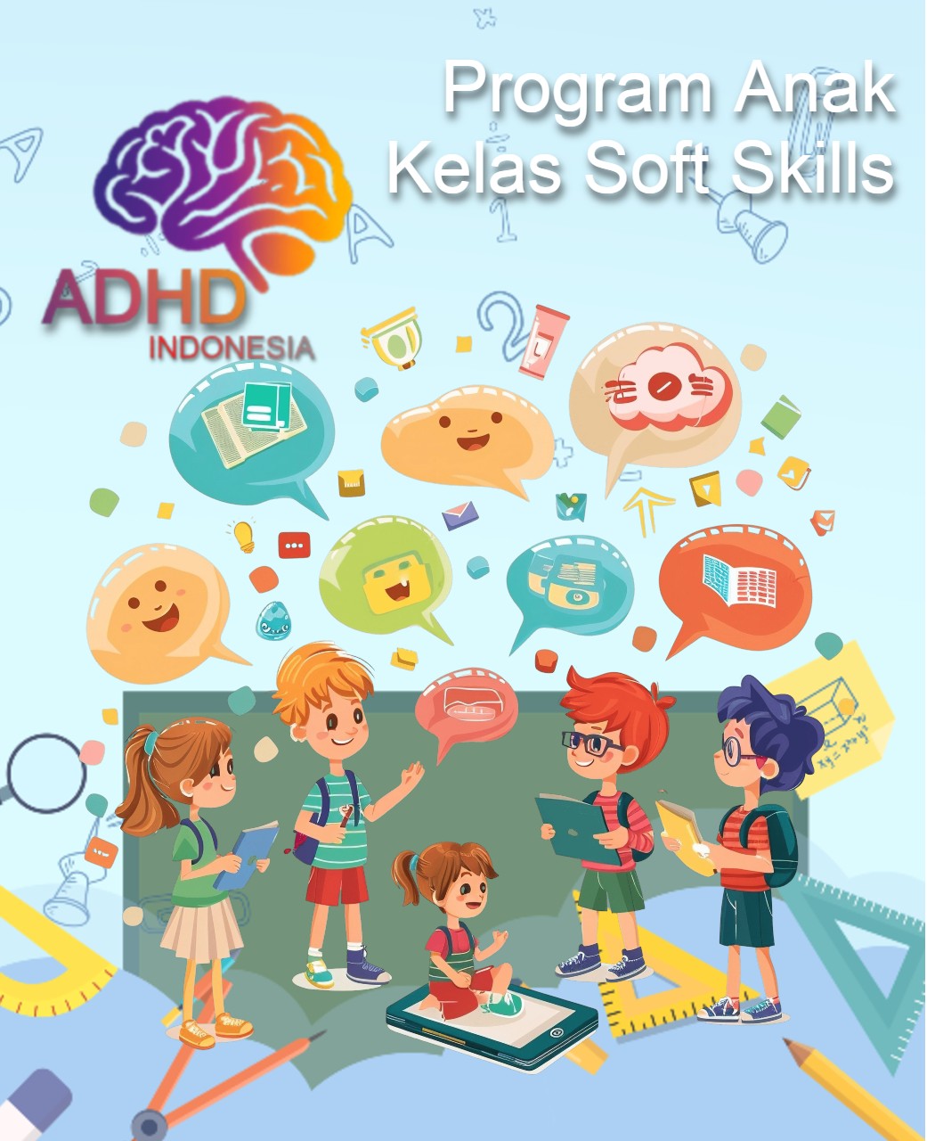 Program ADHD Indonesia Kabupaten Solok Selatan Kelas Soft Skills Anak ADHD