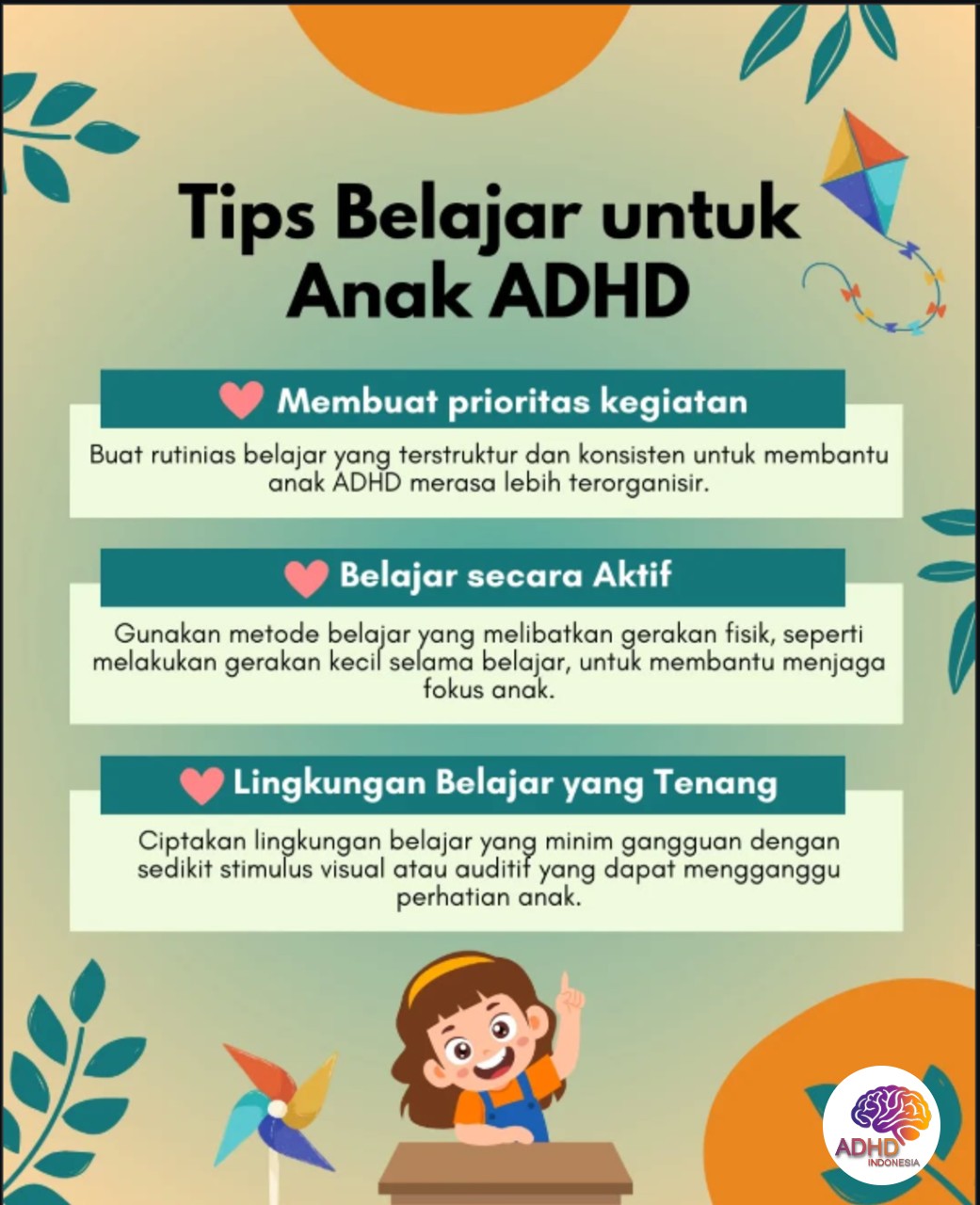Strategi Belajar yang Cocok untuk Anak ADHD di Kabupaten Solok Selatan